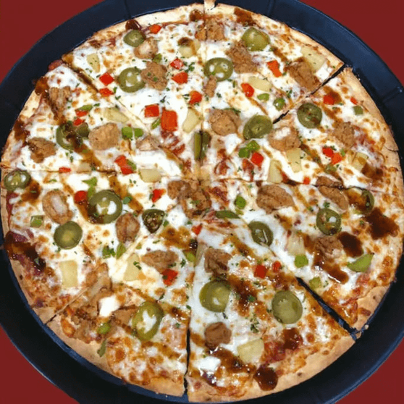 Jamaican Jerk Pizza