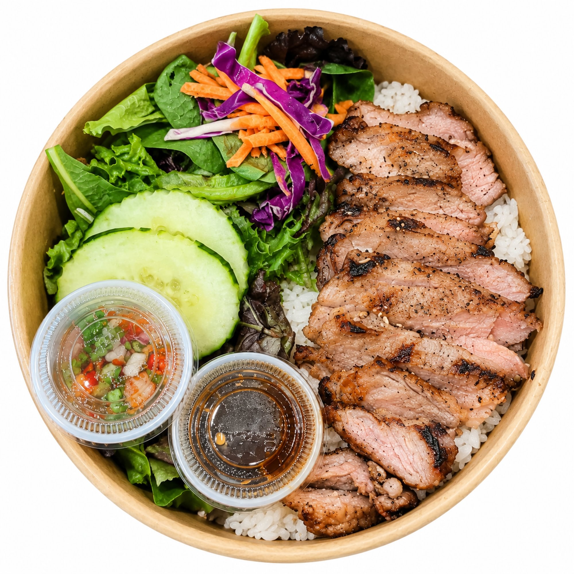 Thai Grilled Pork Over Rice