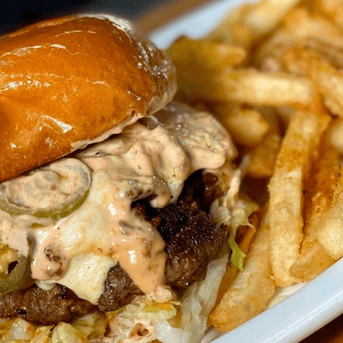 El Chori-Queso Burger
