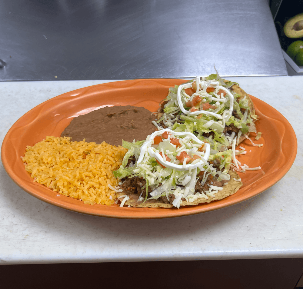 Tostada lunch plate