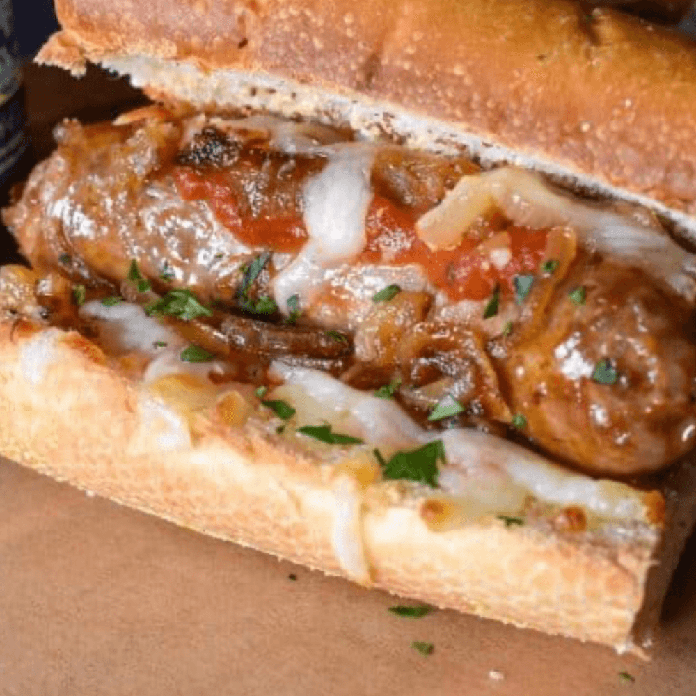 Sausage & cheese sub