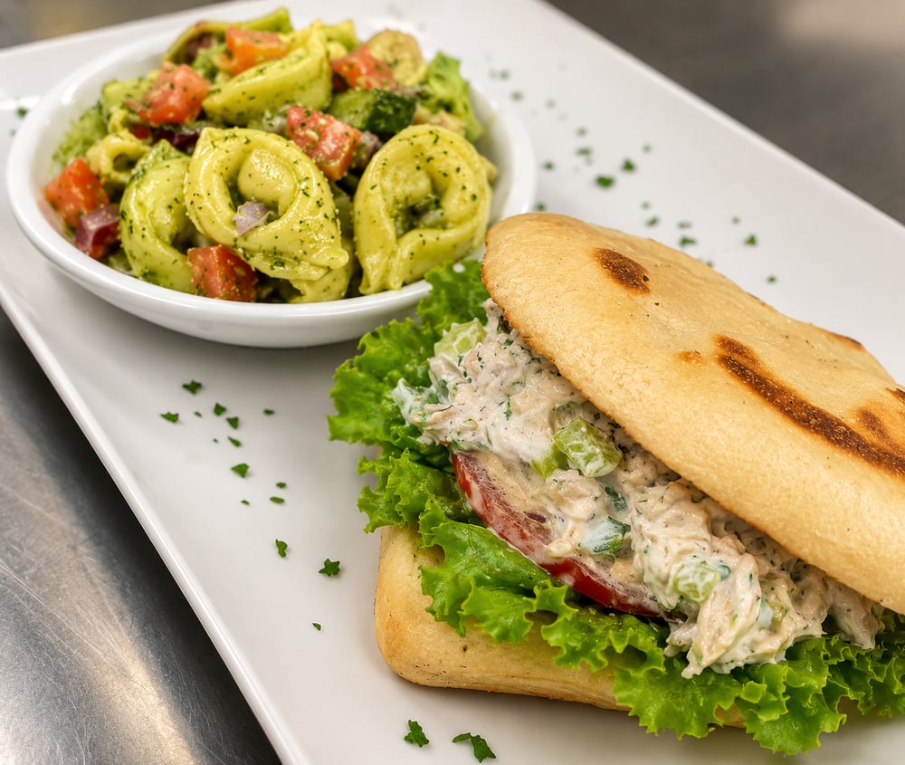 Half - Chicken Salad Focaccia