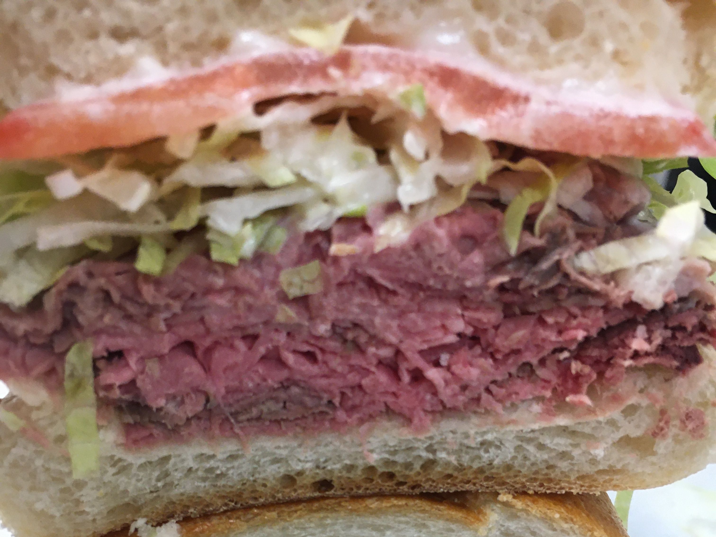15. Store Cooked Roast Beef, Ham & Provolone