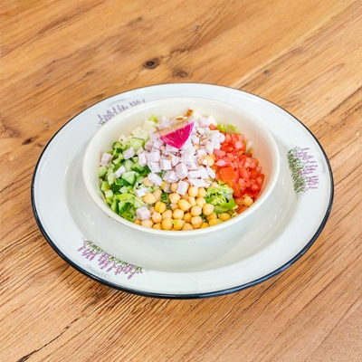 Green Salad With Two Scoops