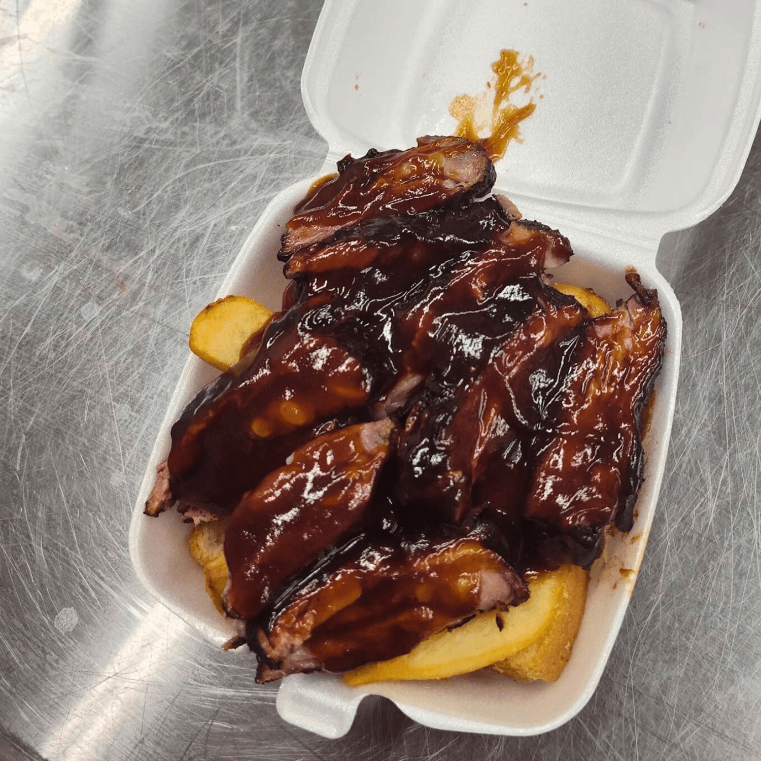 Rib Tips Lunch