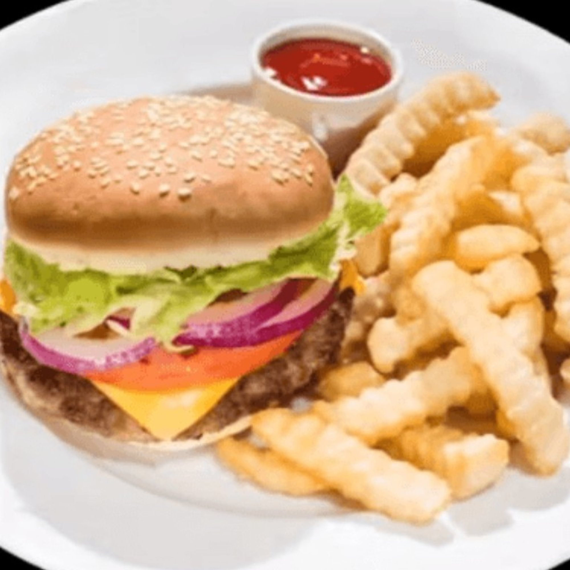 BBQ Chicken Burger
