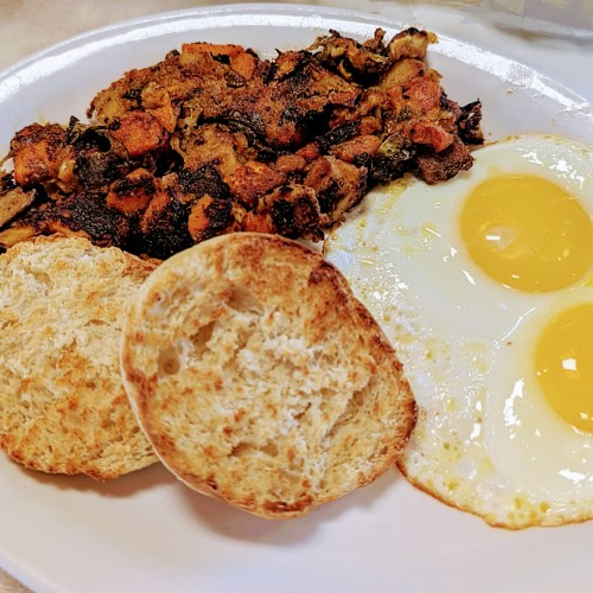 Veggie Hash Plate