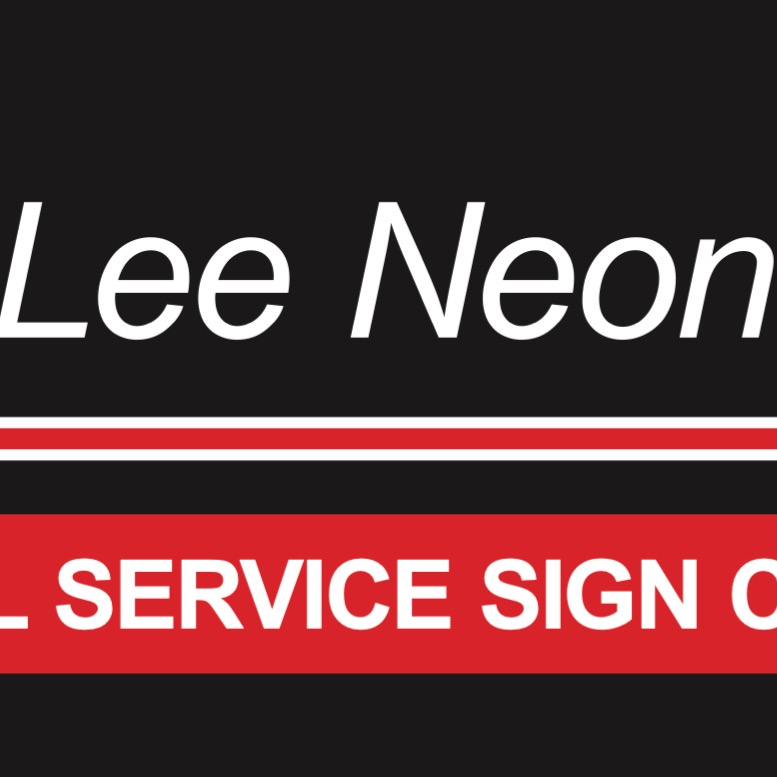 Lee Neon Signs Inc, Building Signage, Business Sign Company, Custom Vinyl Banners Logo