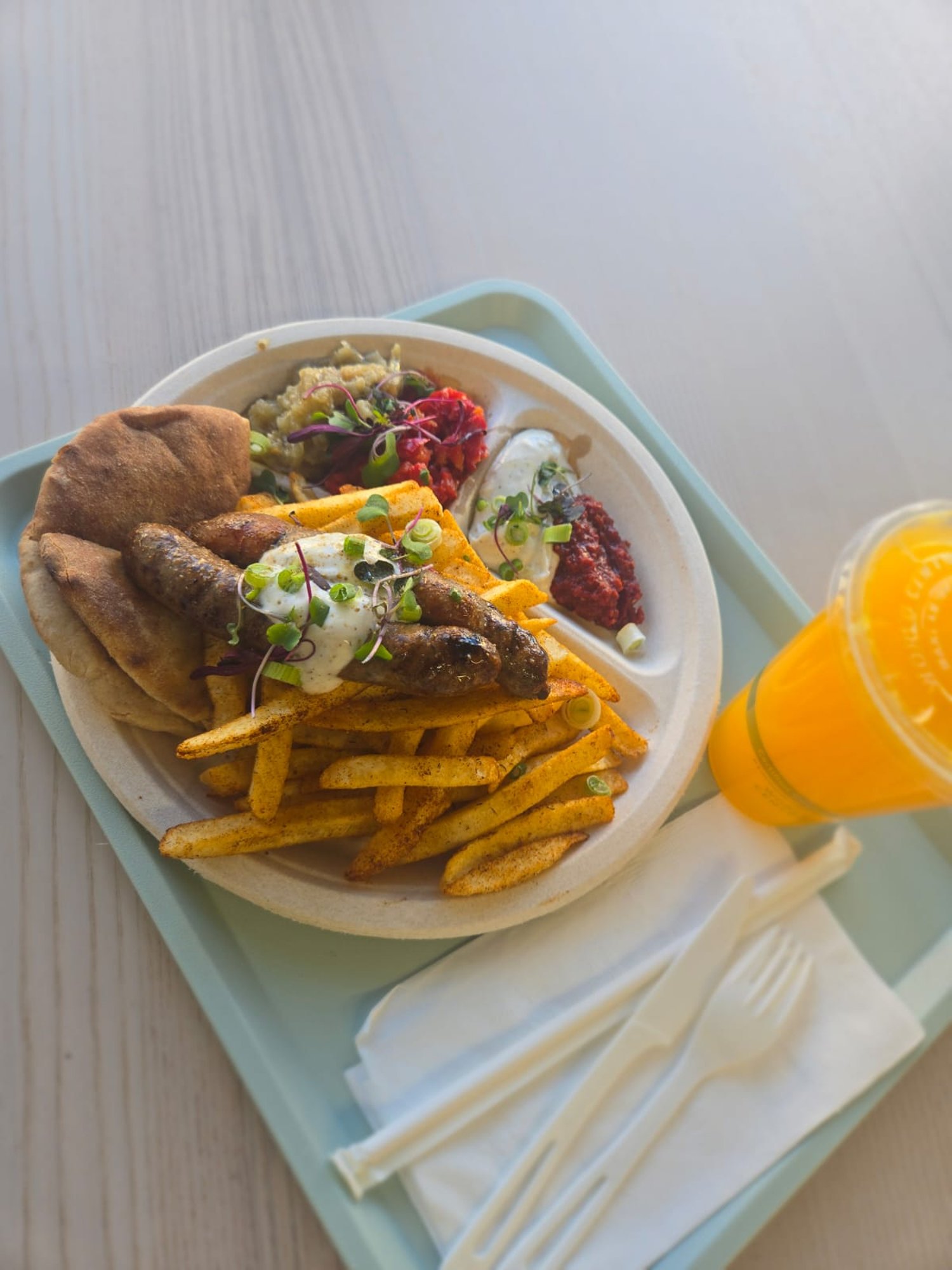 Medina Merguez Morning Plate