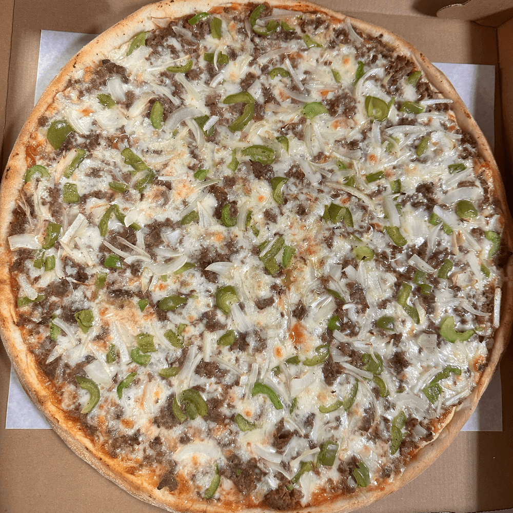 Philly Cheesesteak Pizza