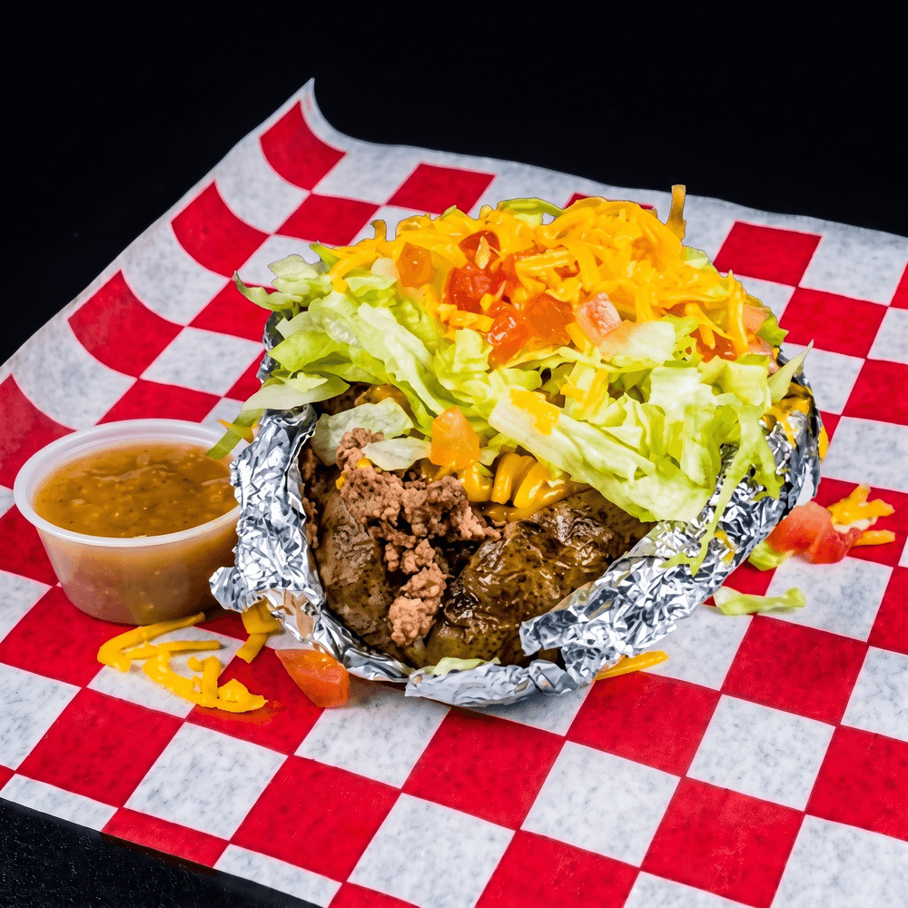 Beef Taco Potato