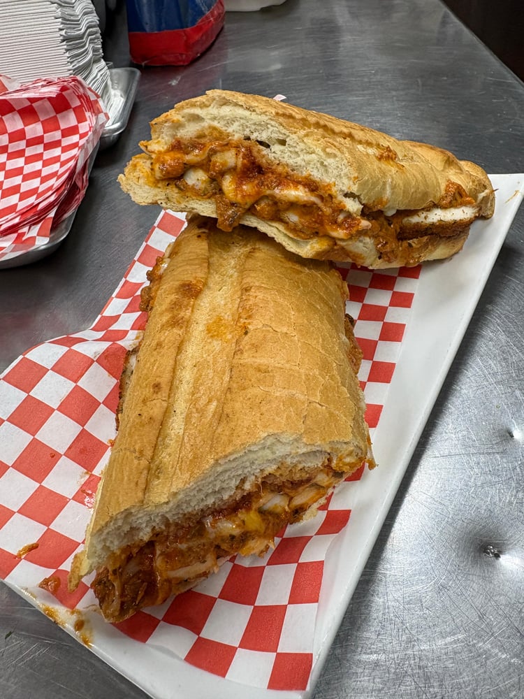 Large Chicken Parm Sandwich