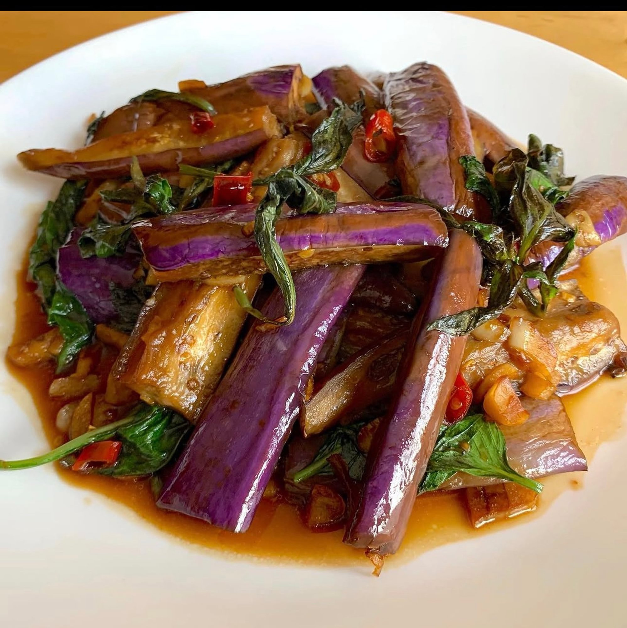 Pan-Fried Eggplant