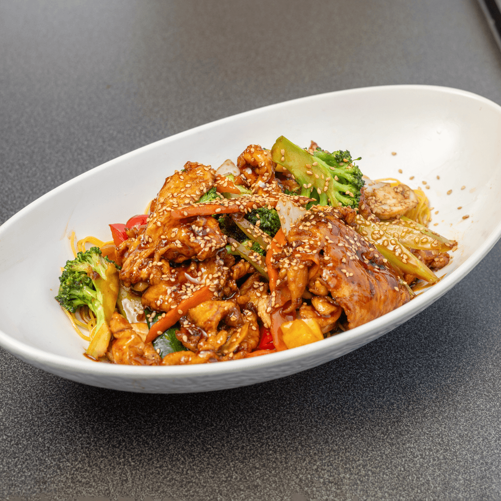 Chicken Teriyaki Noodles Yakisoba