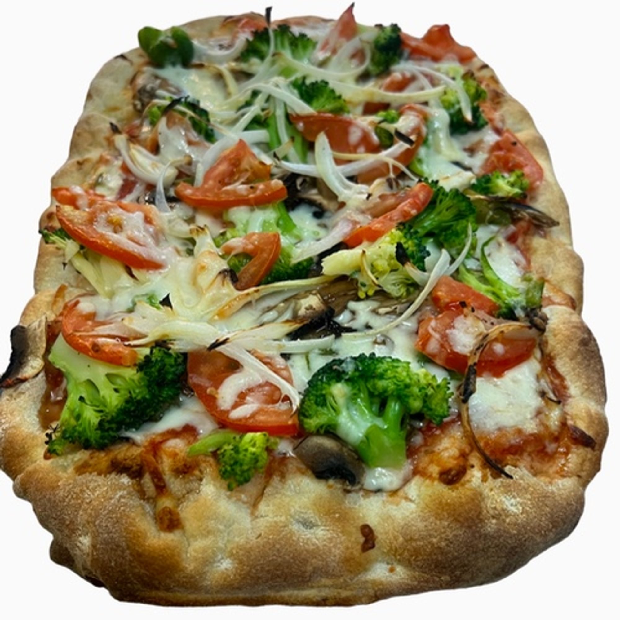 Chicken Florentine Flat Bread Pizza