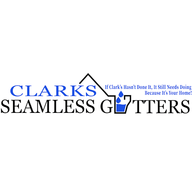 Clark's Seamless Gutters Logo