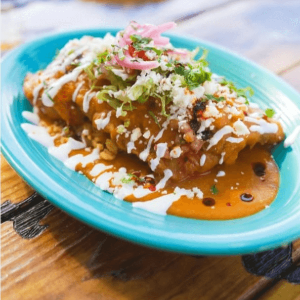 Shrimp Enchiladas