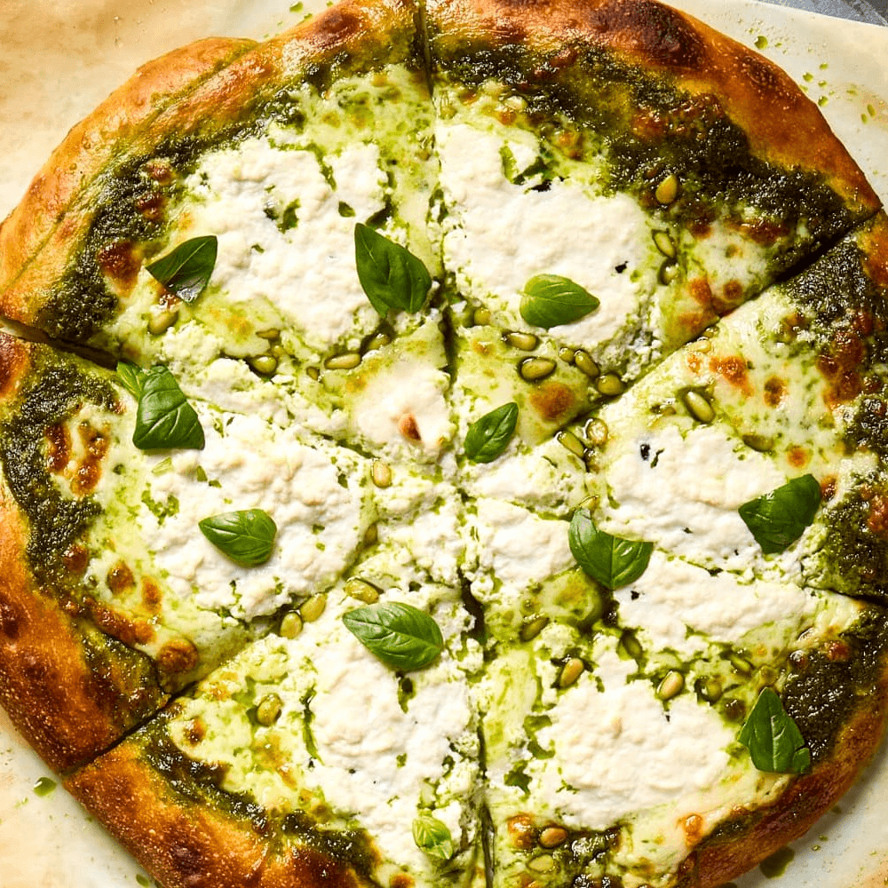 Gluten Free Basil Pesto Pizza (8")