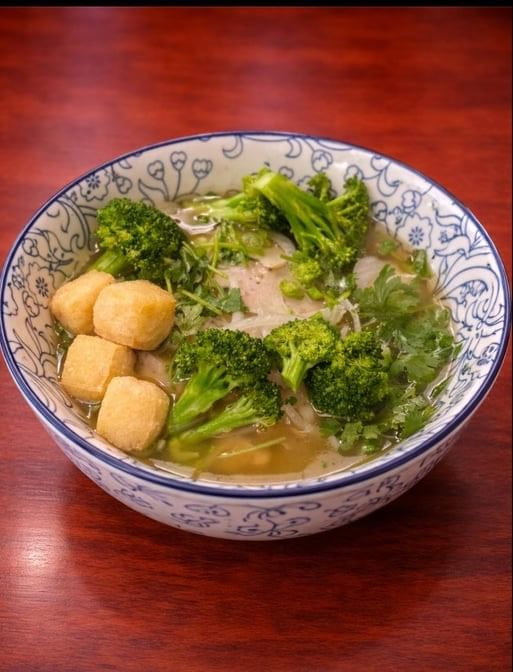 Vegetable Pho/Egg Noodle With Tofu
