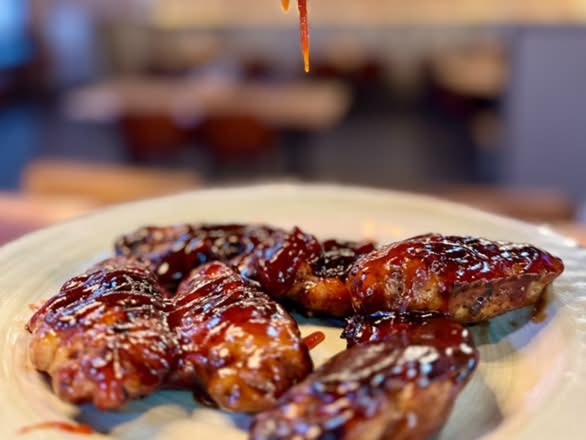 6 Peri BBQ Wings