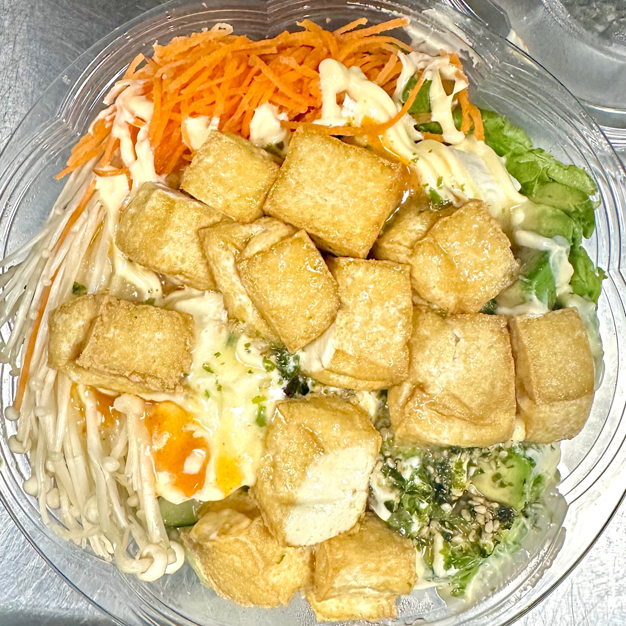 Happy Buddha Poke Bowl (Cooked)