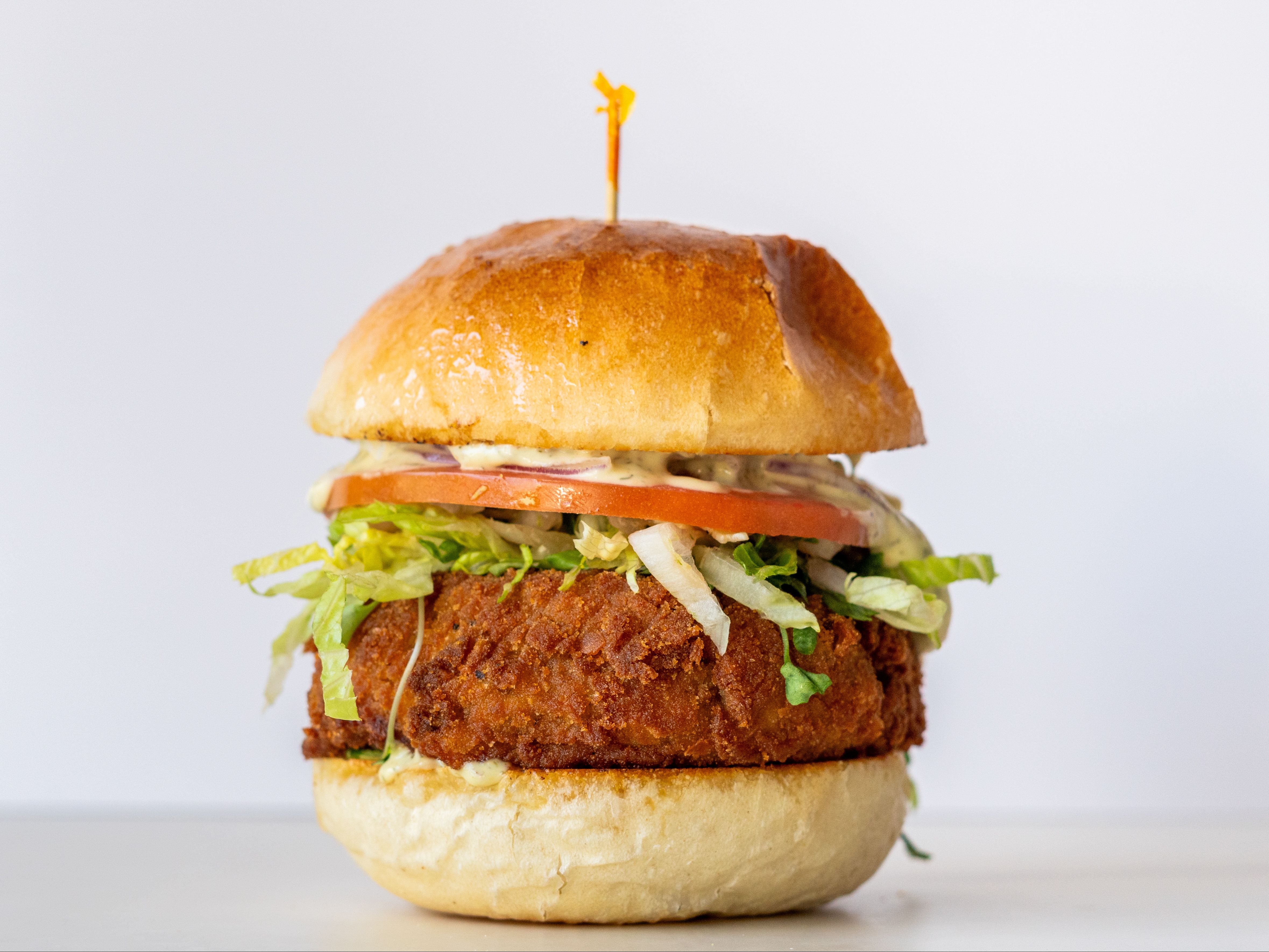 Crispy Crabby Patty Sandwich