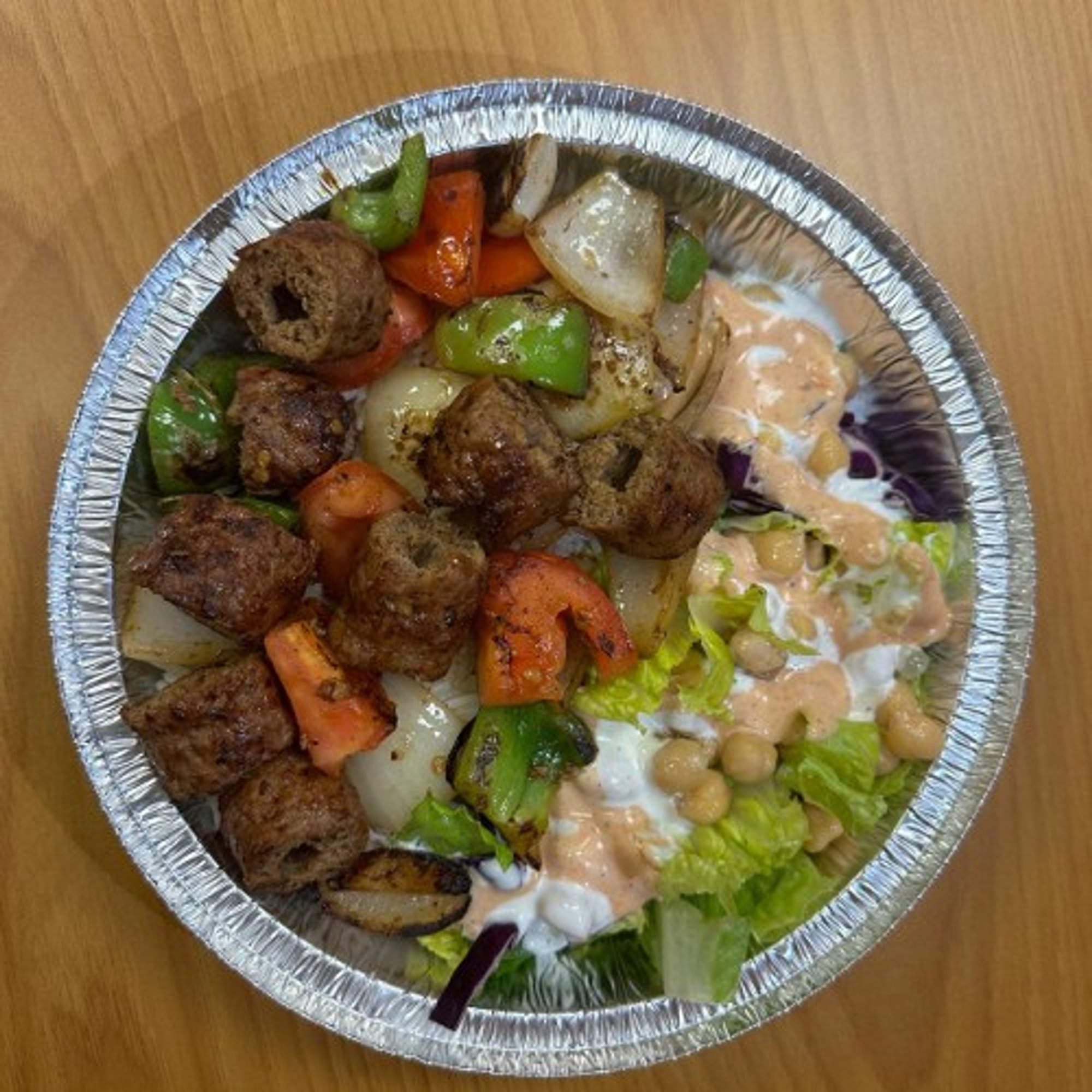 Chicken Kabob Rice Bowl
