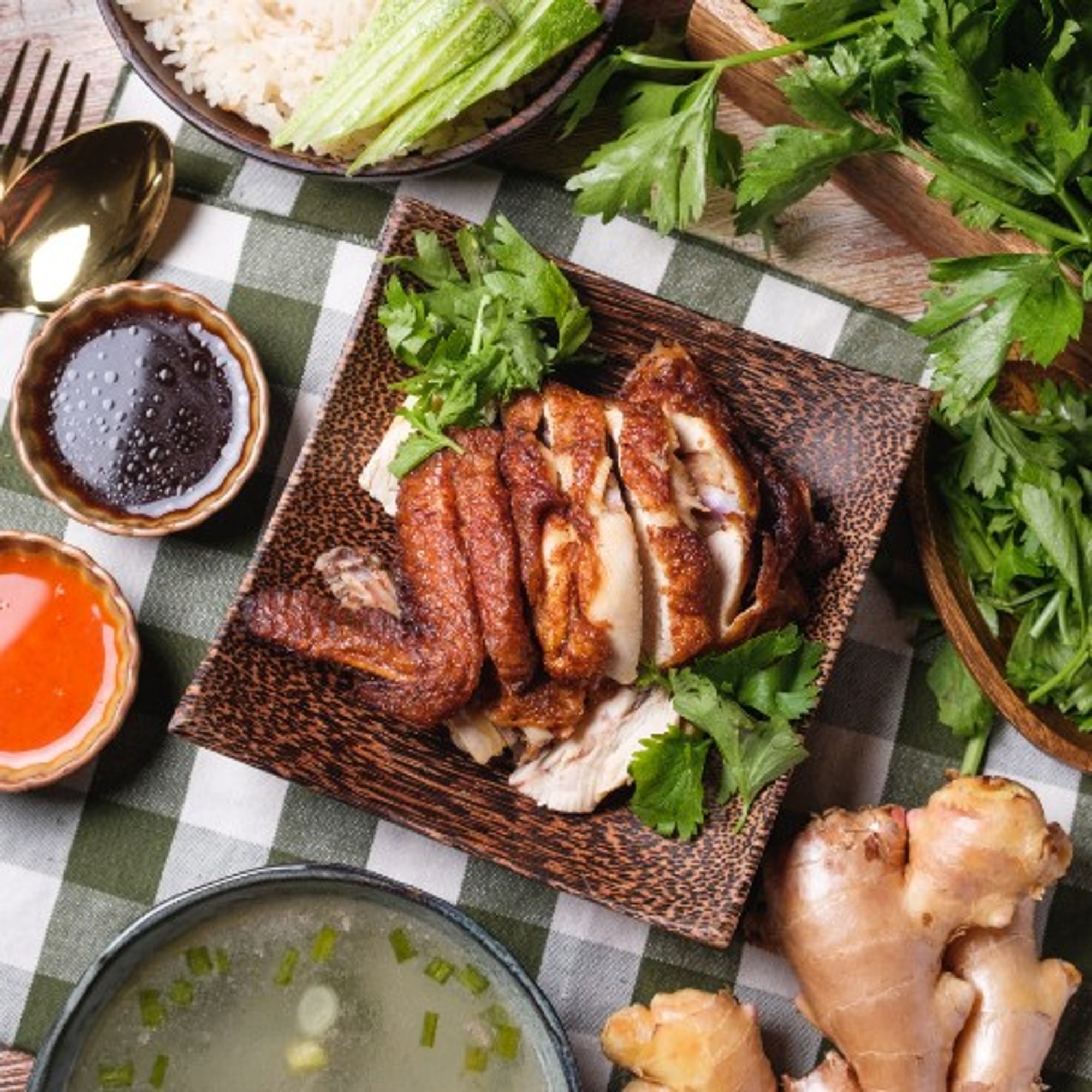 Barbecue Roasted Duck