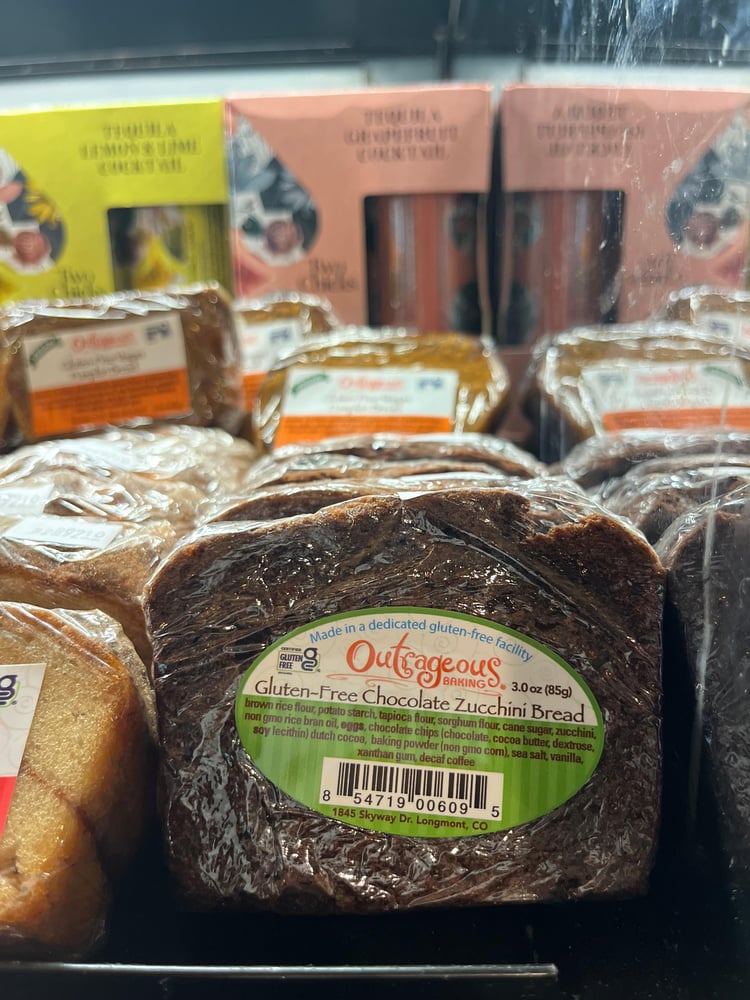 Outrageous GF Chocolate Zucchini Bread
