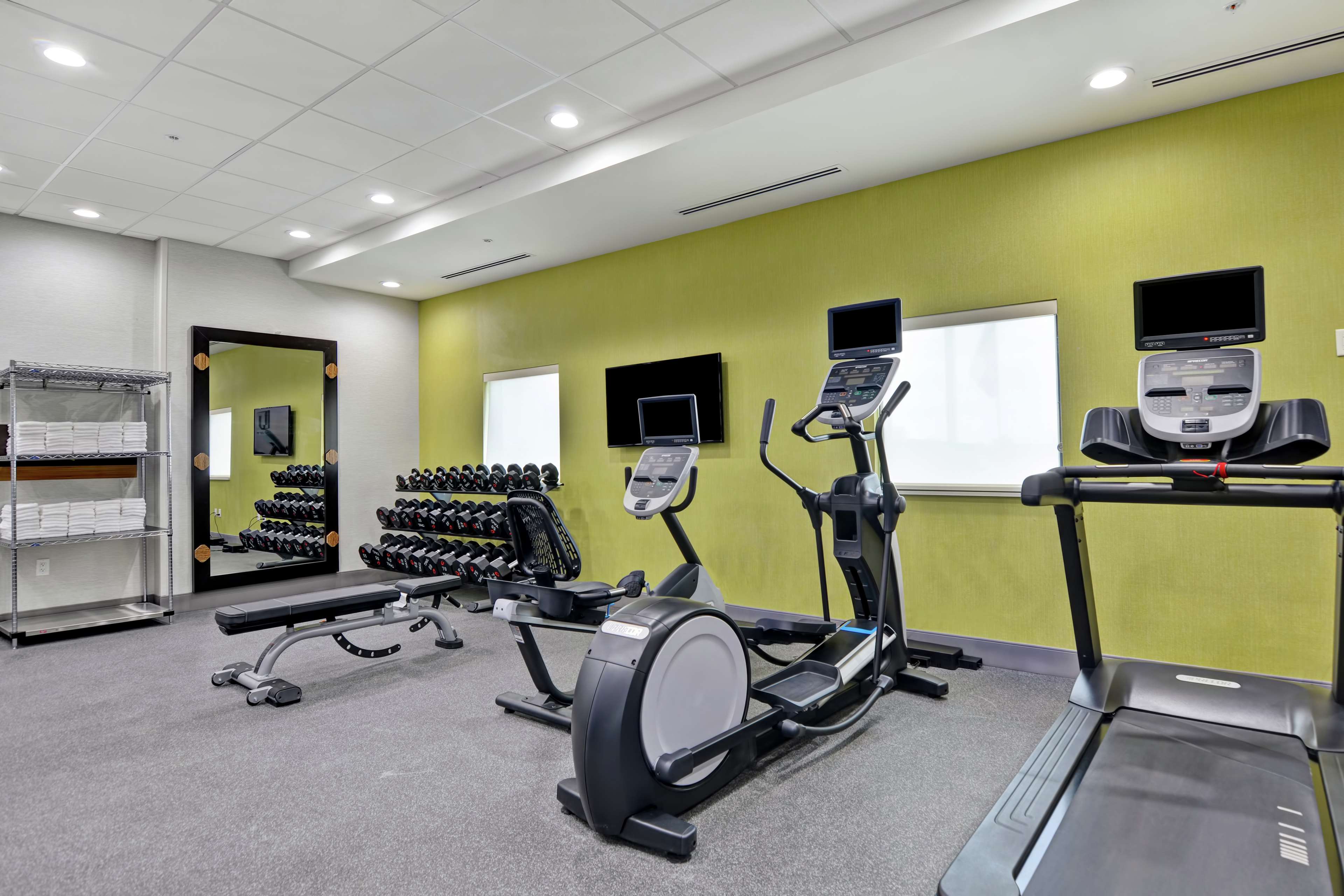 Health club  fitness center  gym