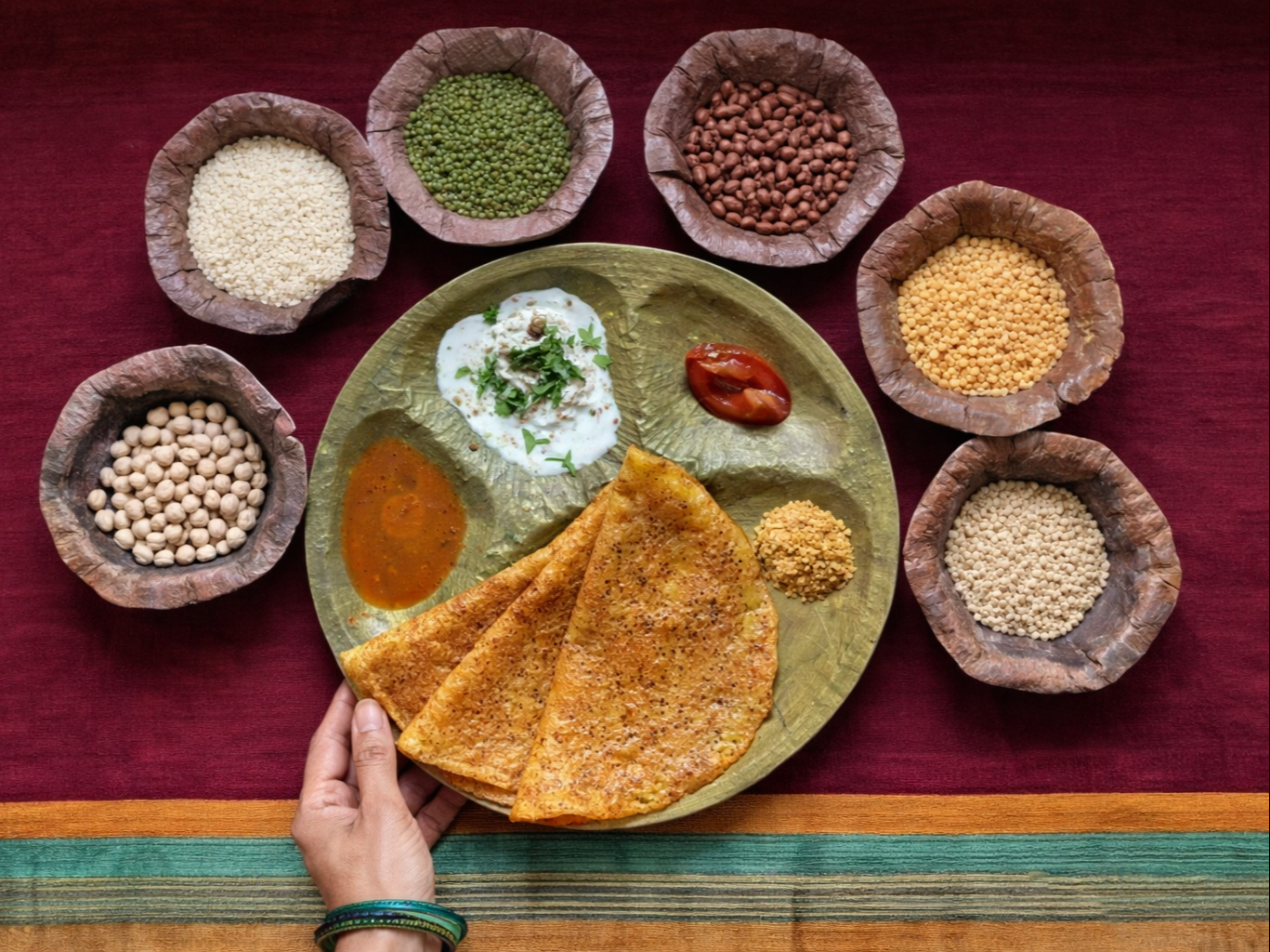Protein Dosa Batter