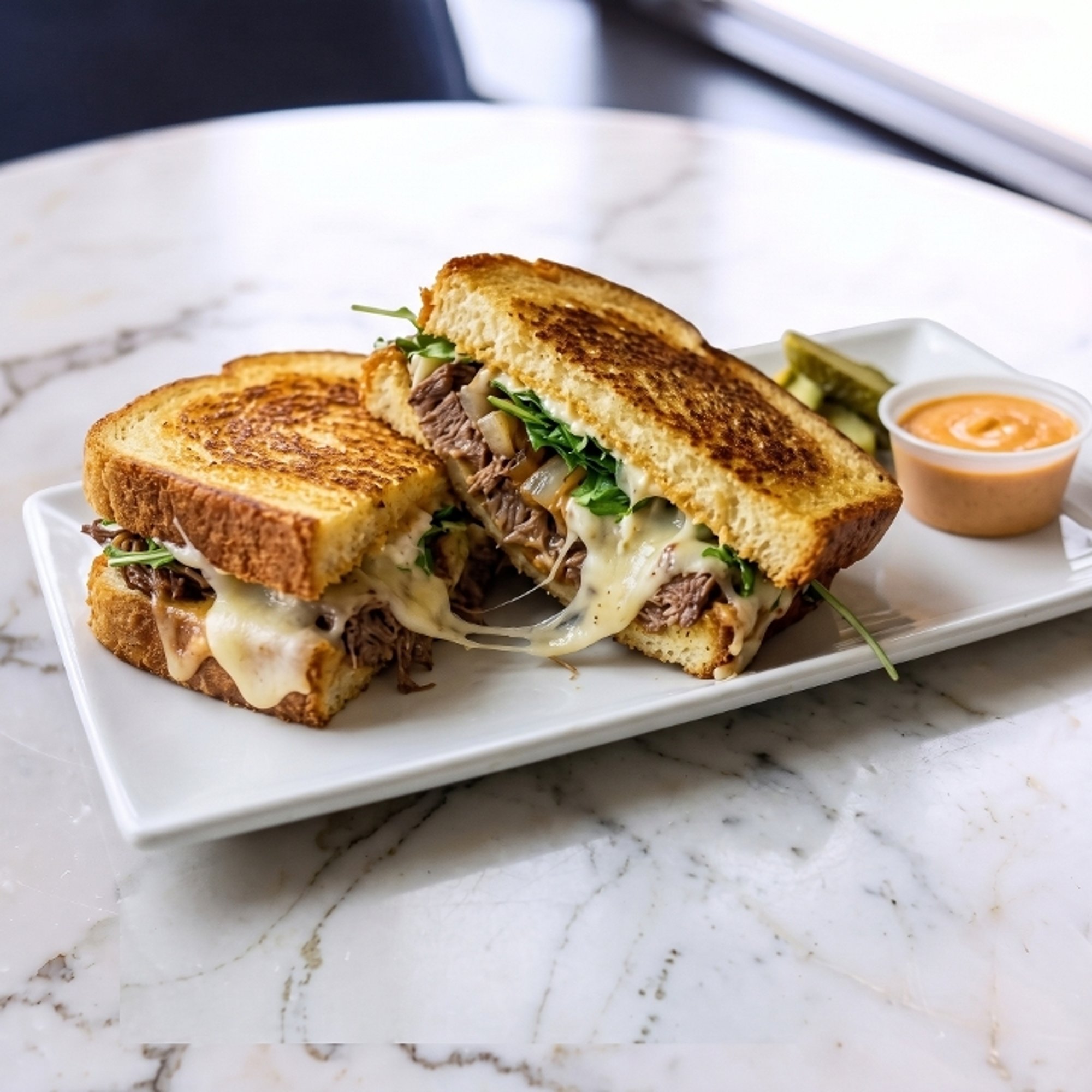 Short Rib Grilled Cheese