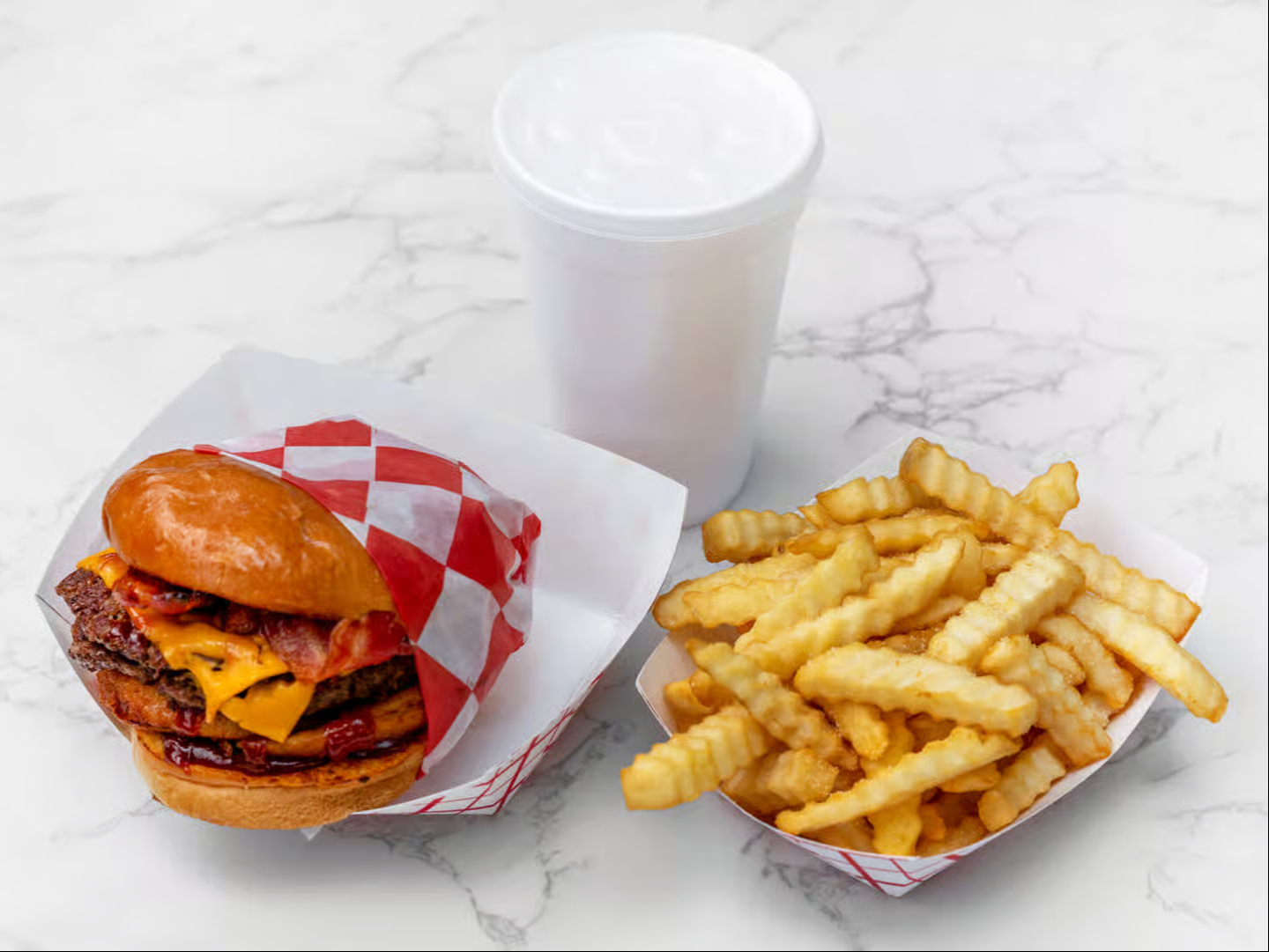 Cowboy Burger Combo
