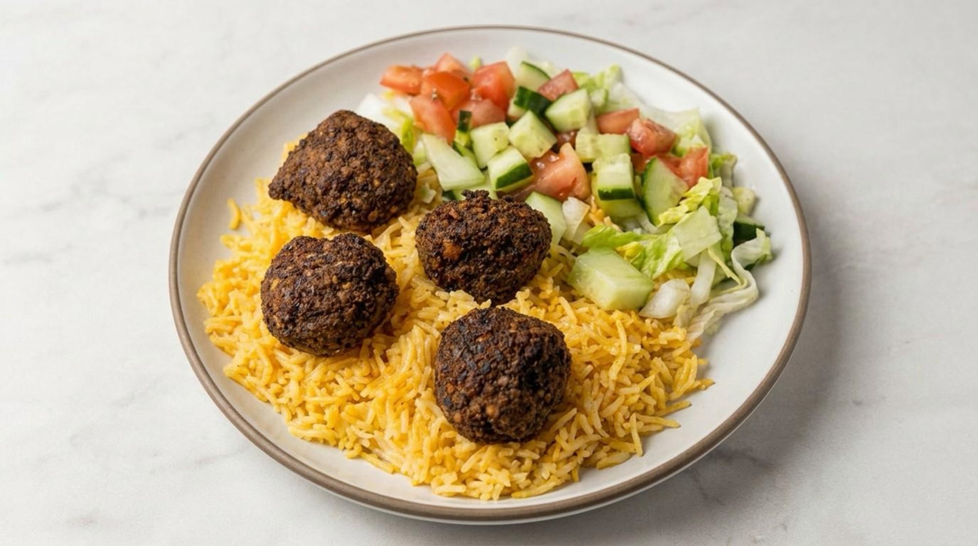 Falafel Rice Bowl