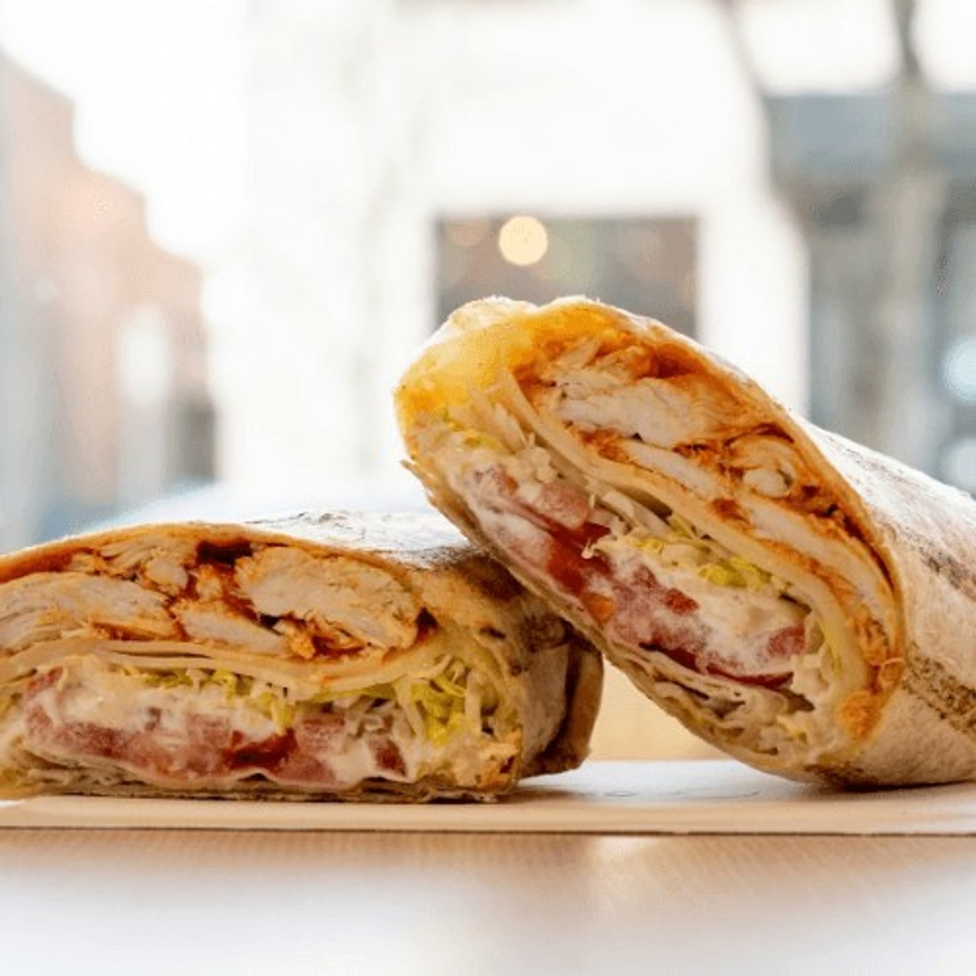 Buffalo Chicken Melt Wrap