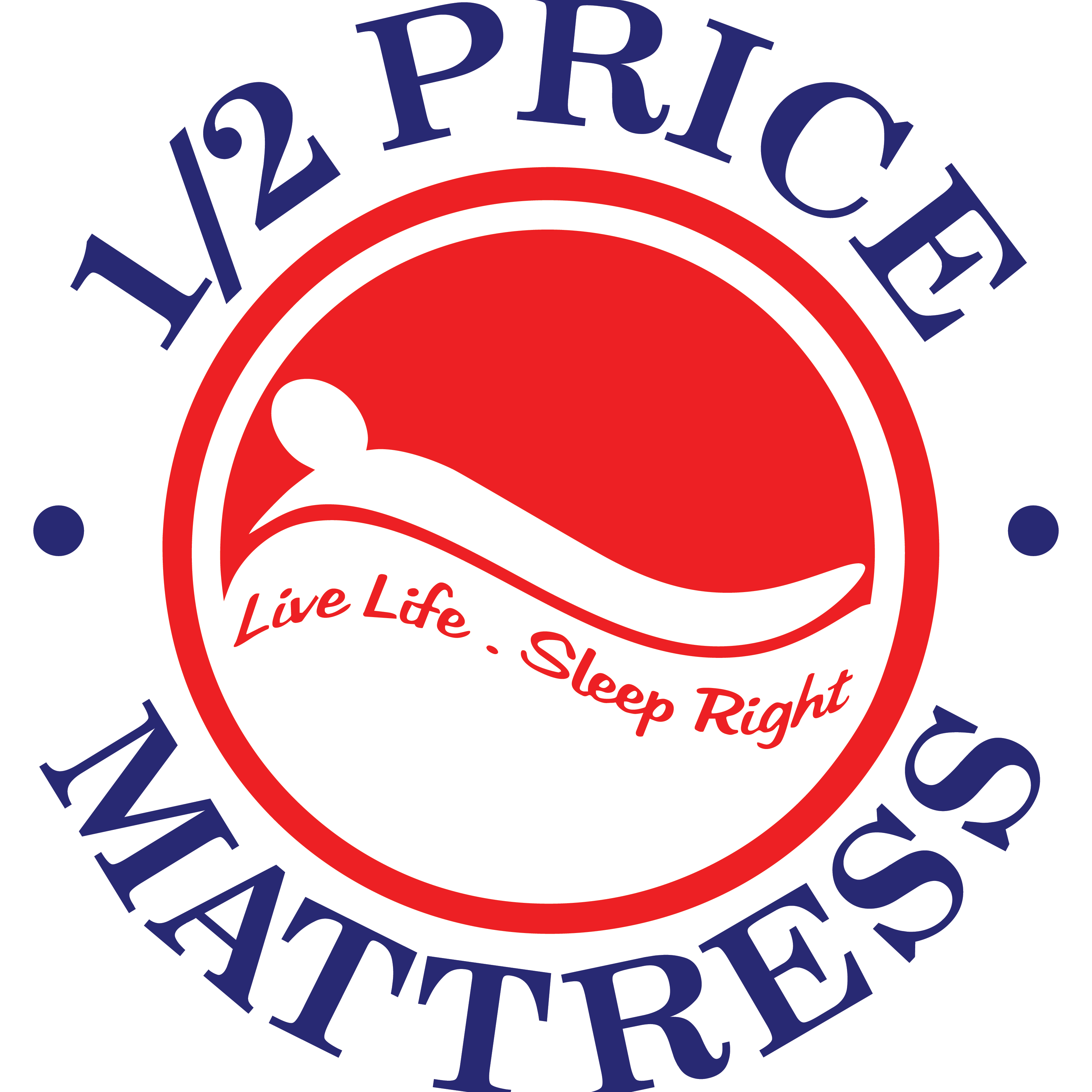 1/2 Price Mattress Logo