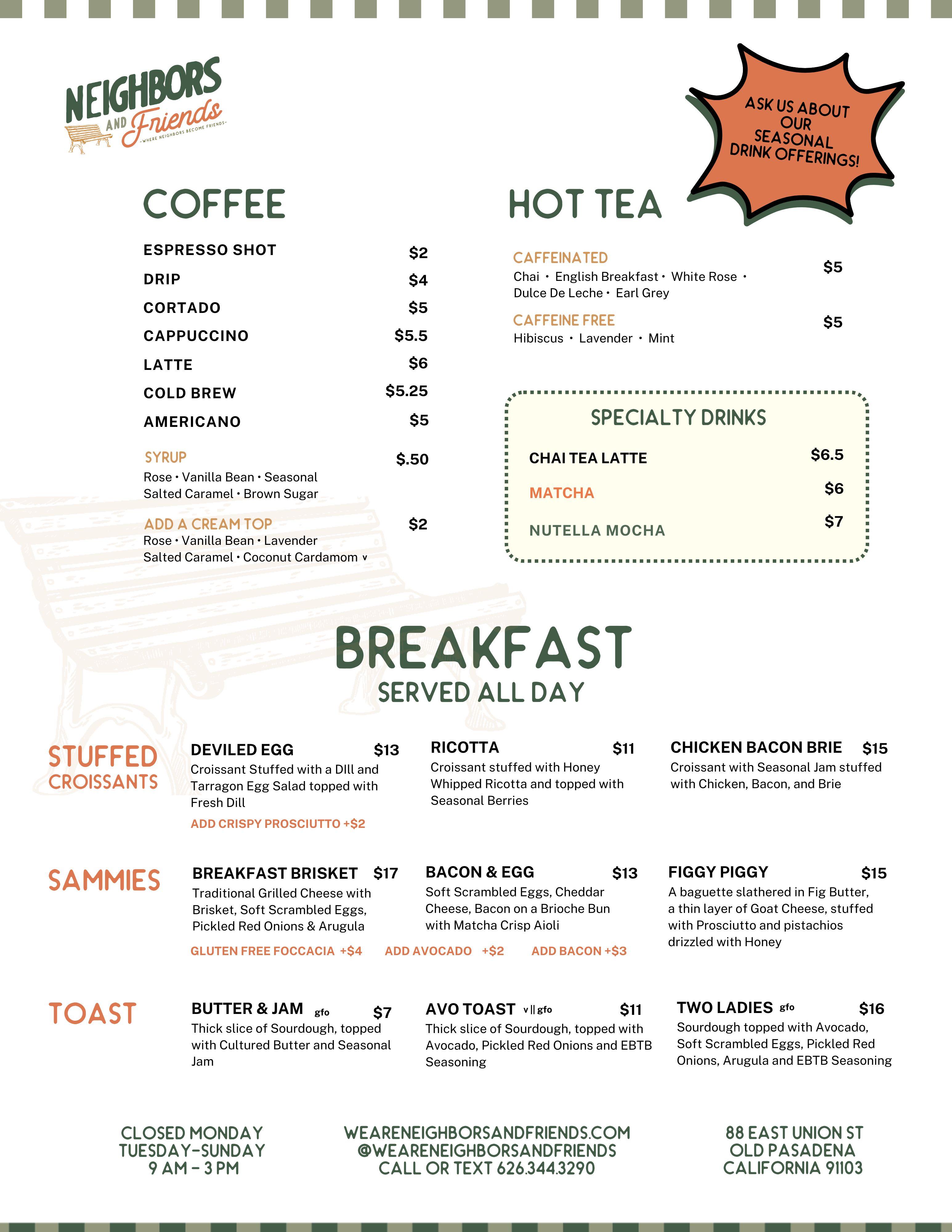 Neighbors &amp; Friends Cafe Logo