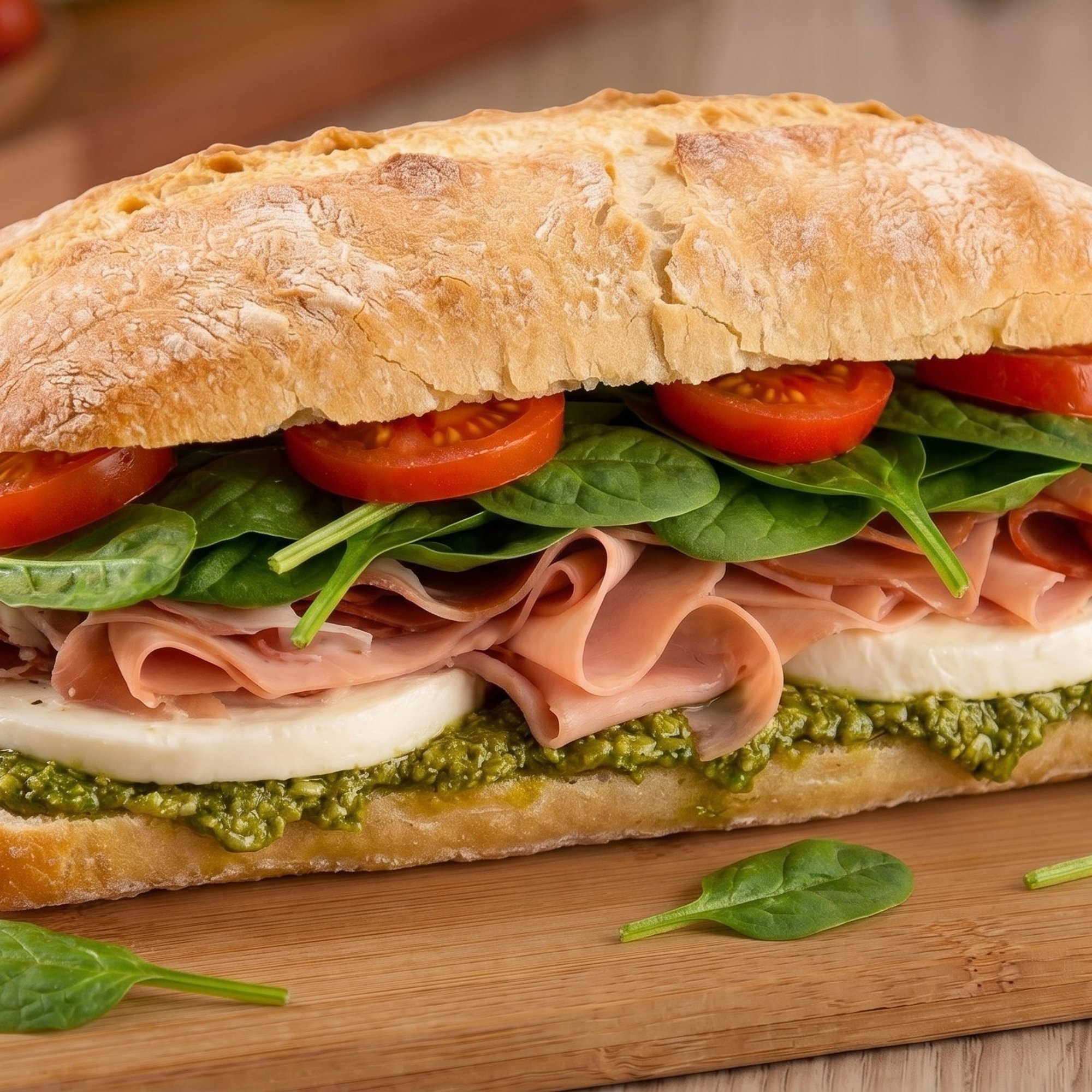 27. Prosciutto and Mozzarella Sub