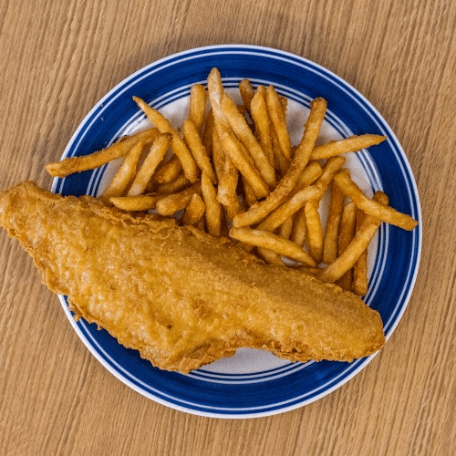 Fried Haddock