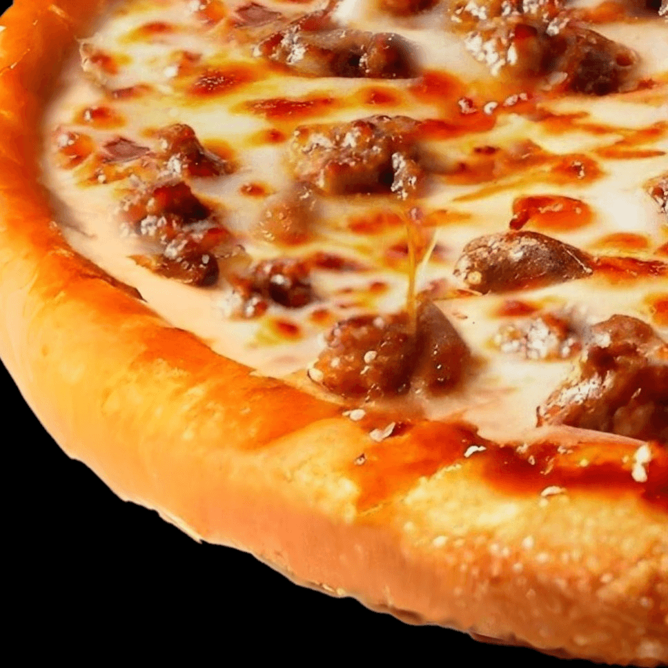 Sausage Pizza Slice