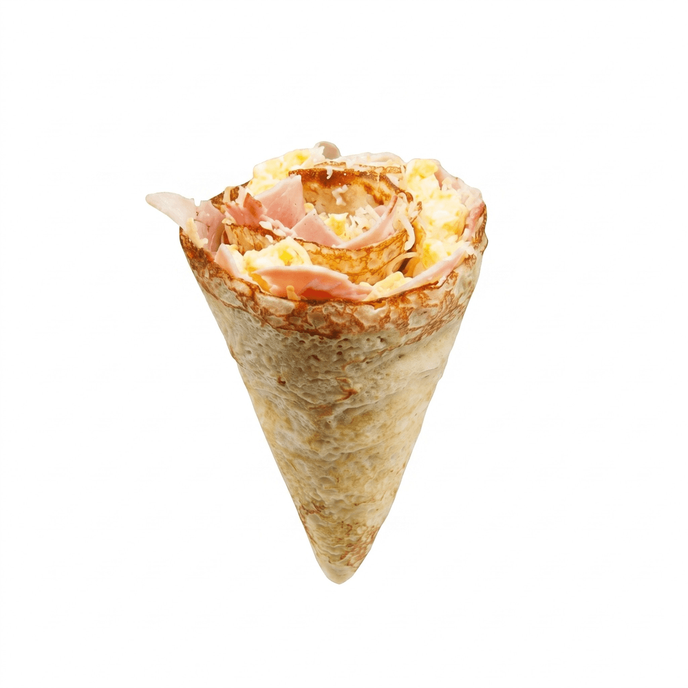 Osaka Ham or Turkey & Cheese Crêpe