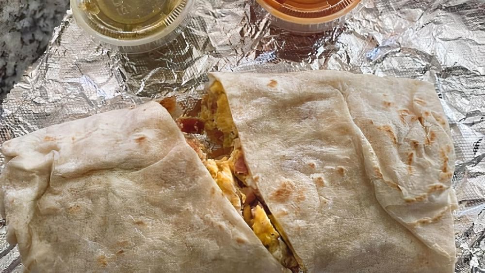 Breakfast Burrito (Any Two Items)