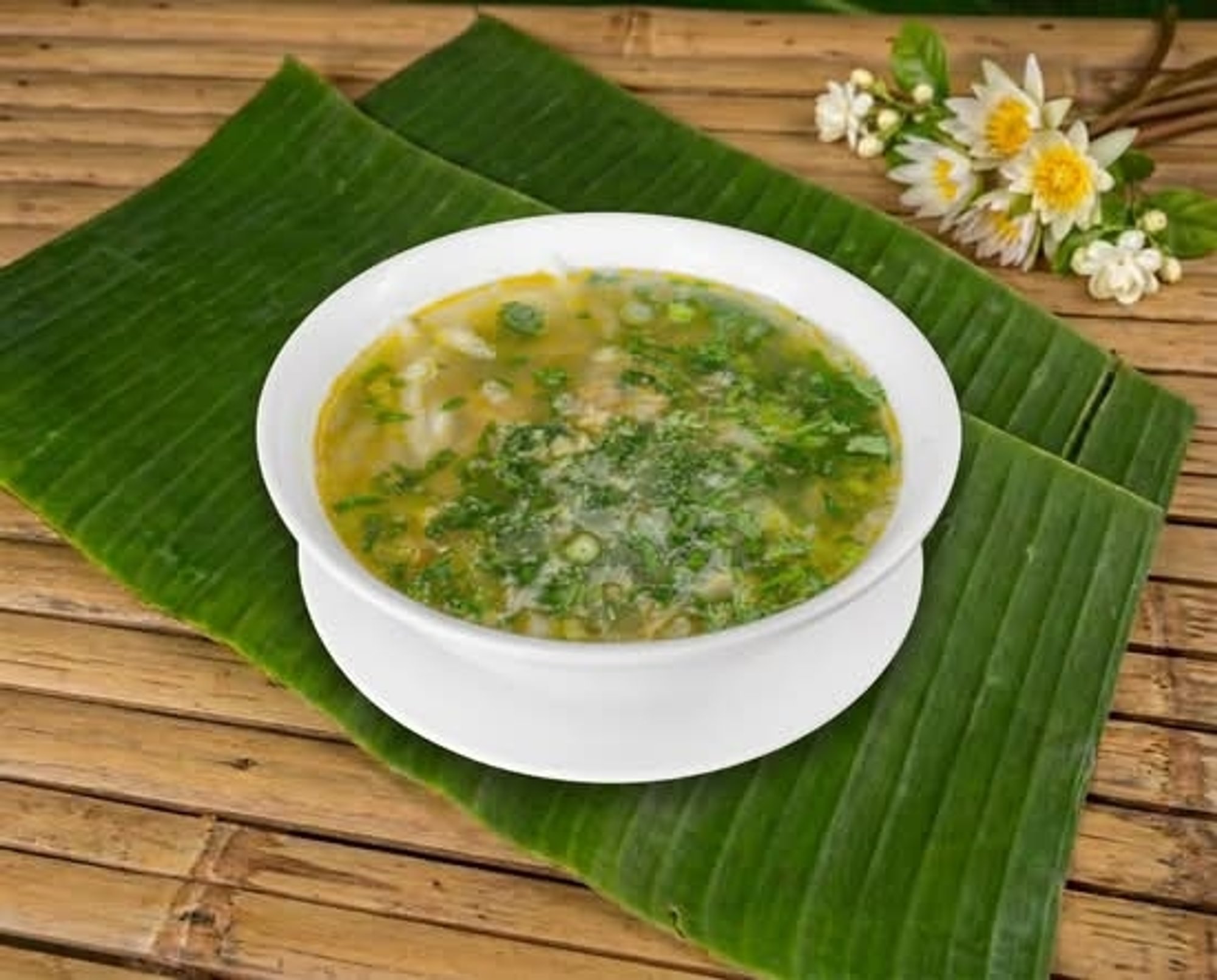Shrimp and Crab Thick Noodle Soup (Bánh Canh Tôm Cua)
