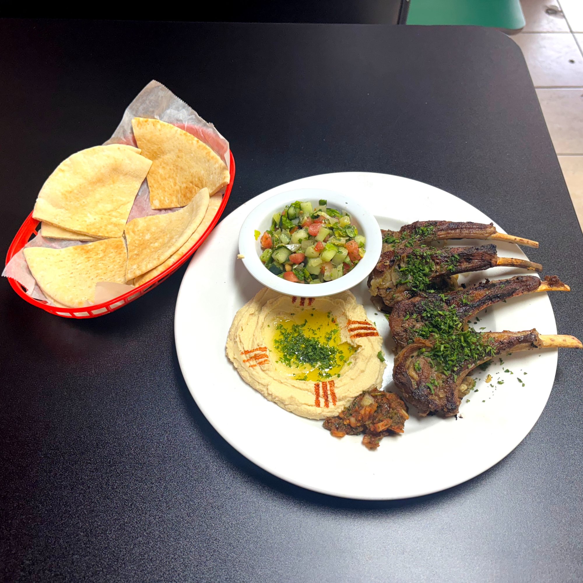 Lamb Chops Plate