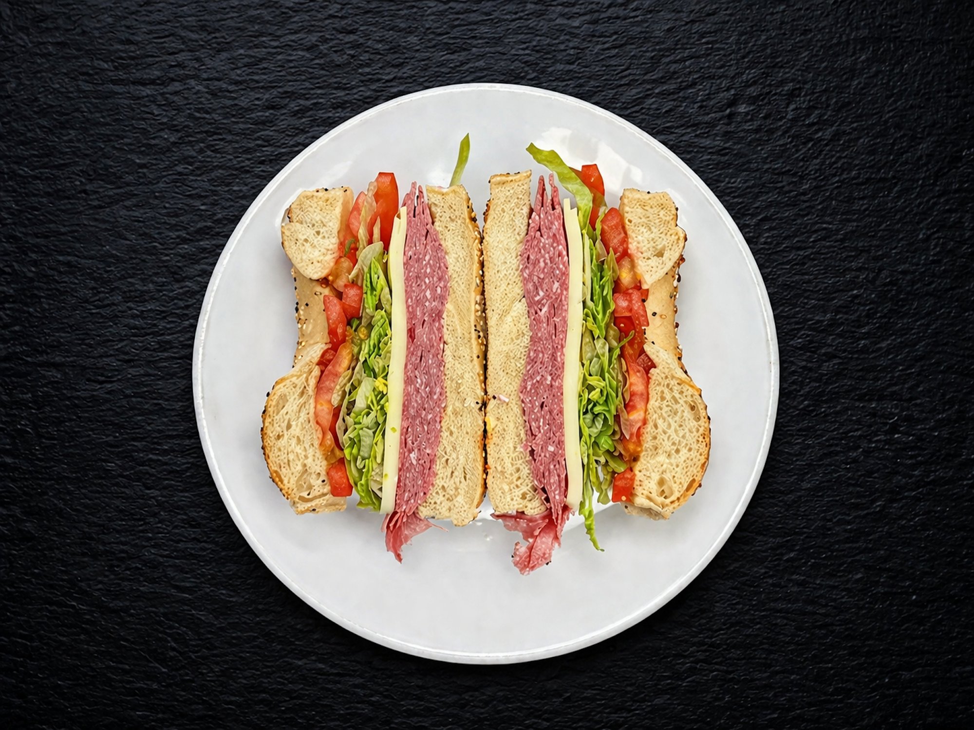 Salami & Provolone Sandwich
