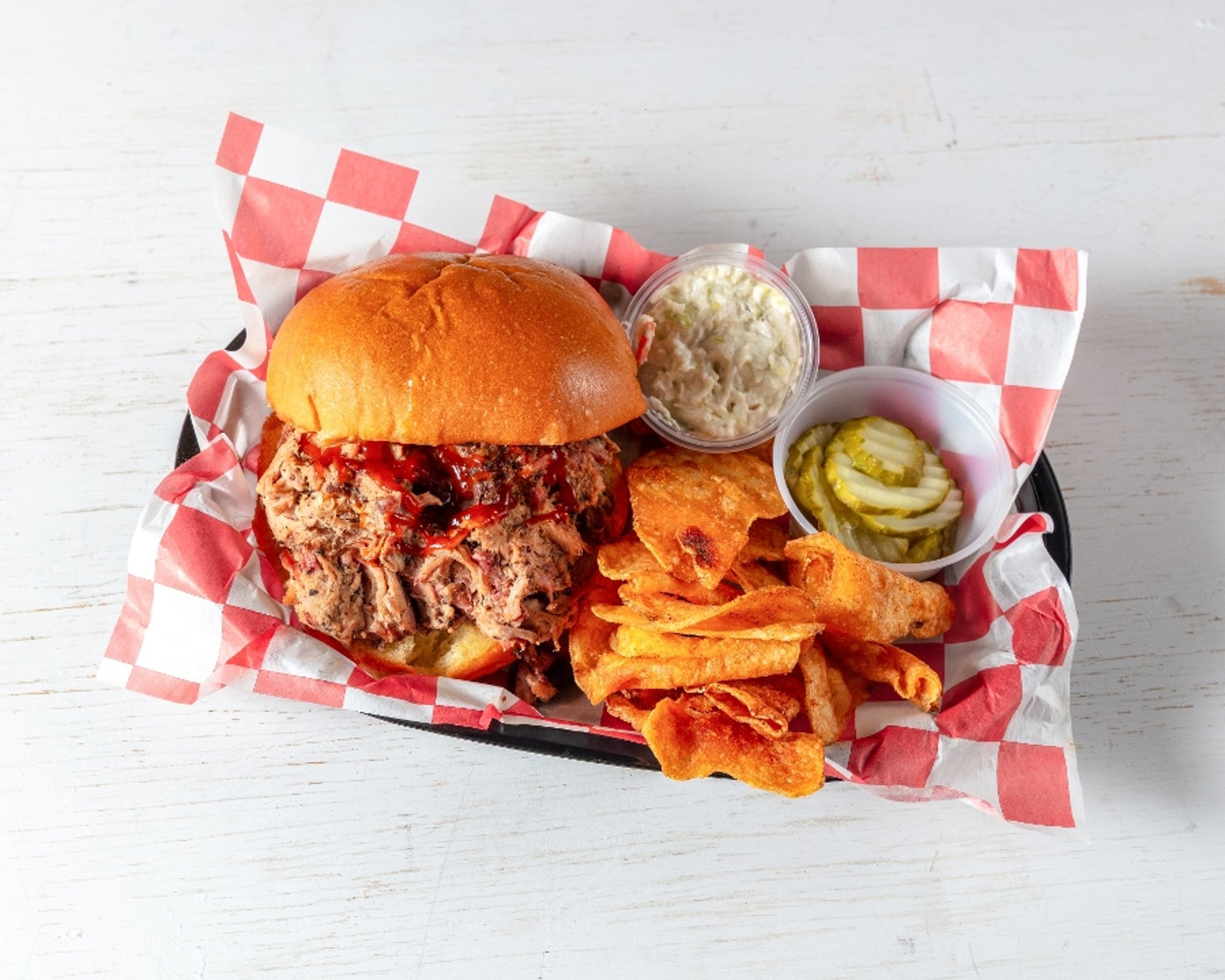 Pulled BBQ Pork Sandwich