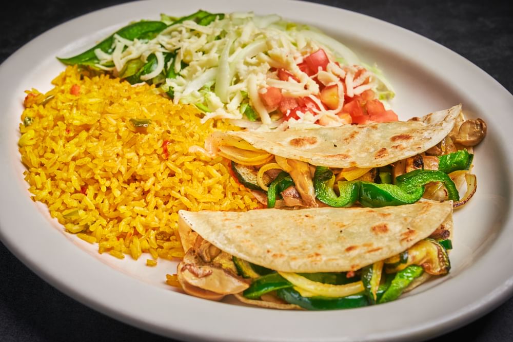 Veggie Quesadilla Dinner