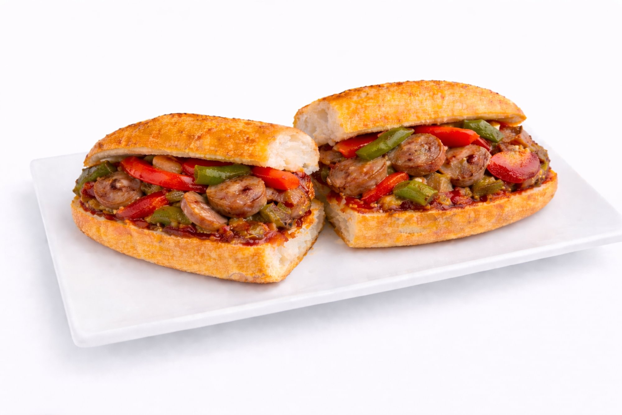 Italian Sausage & Peppers Hero