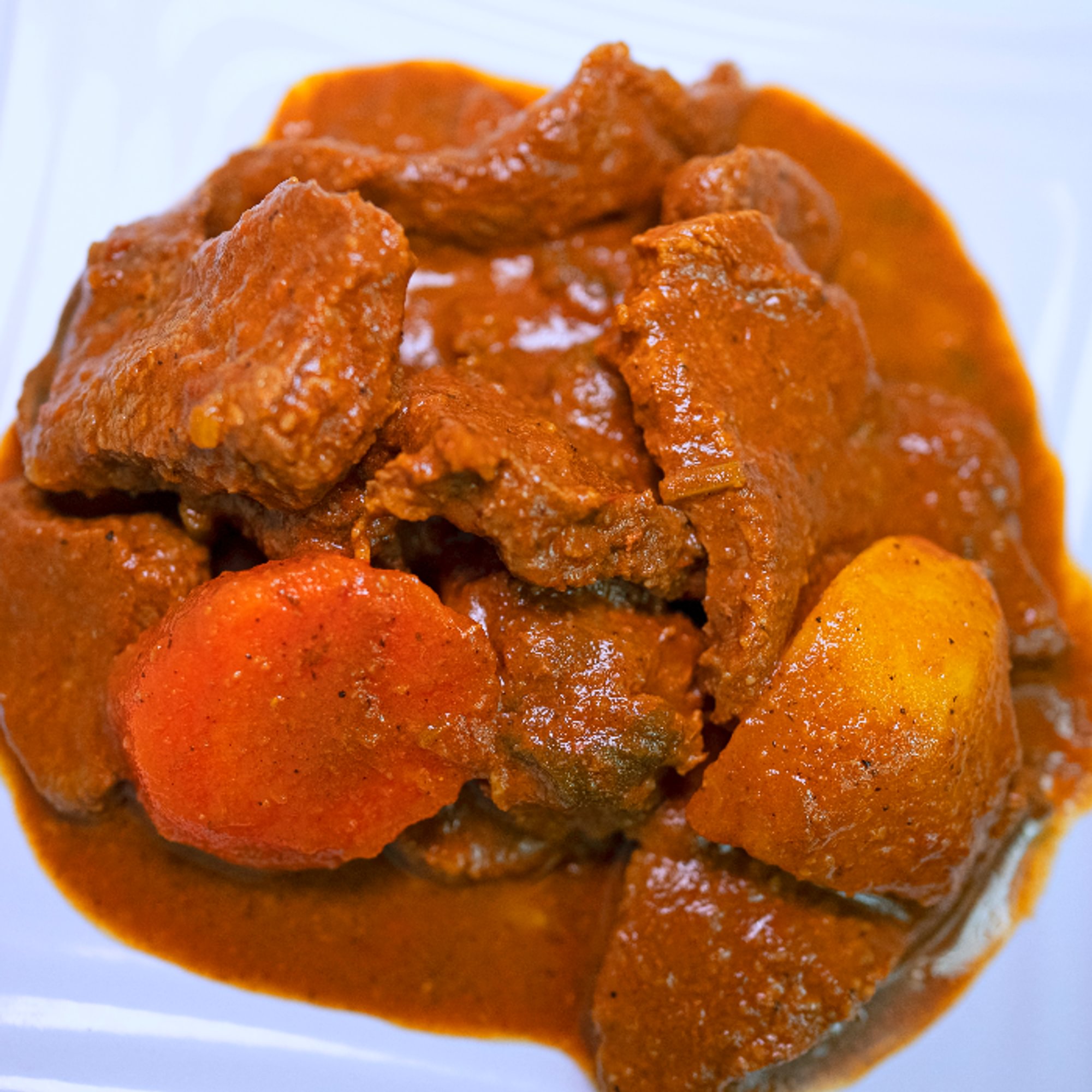 Carne de Res Guisada Papa Polo / Papa Polo’s Beef Stew
