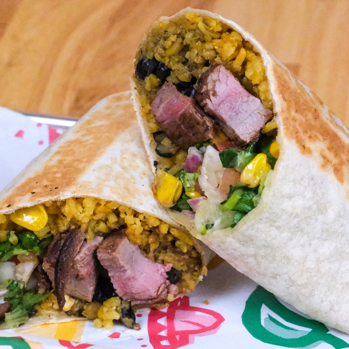 Steak Burrito (Carne Asada)